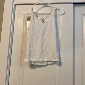 Cute white tank top from lemon lime